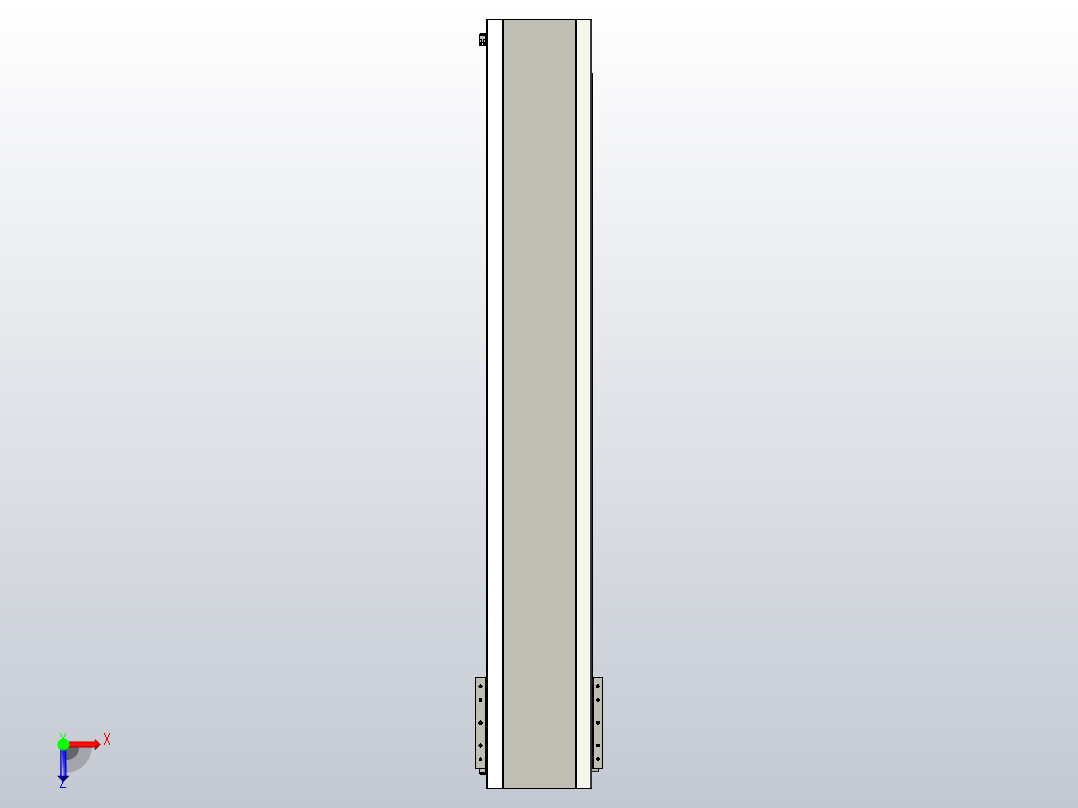 直驱直线电机轴TPA-LNP-230D-P31-L1380-C-1-3-C-10-N3(磁栅尺)俯视图