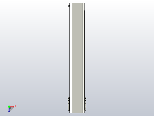 直驱直线电机轴TPA-LNP-230D-P31-L1380-C-1-3-C-10-N3(磁栅尺)俯视缩略图