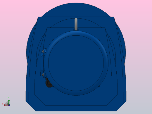 RF57R37法兰轴伸式组合型斜齿轮减速机RF57R37-Y0.18-4P-63-M1-0°-Φ200后视缩略图