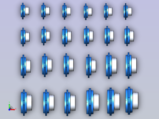 24种SAPFL200带座轴承前视缩略图