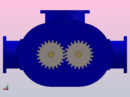 罗茨鼓风机(泵)后视缩略图