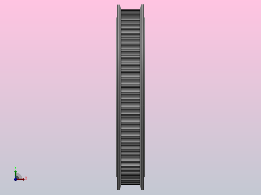 标准型半圆弧形齿同步带轮H3M型_SH3MHC-72-6-dc10-A前视缩略图