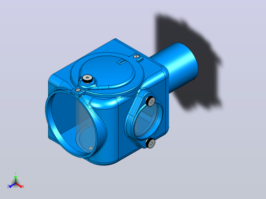分离器分离设备separator-模型格式为 1832-模型格式为 stp