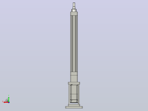 轻载电动缸TPA-ESR40-1210C-L300-M-FB-W-P40-C3后视缩略图