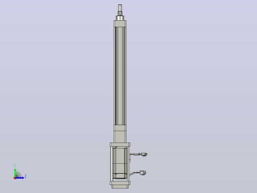 轻载电动缸TPA-ESR40-1210C-L300-M-FB-W-P40-C3左视缩略图