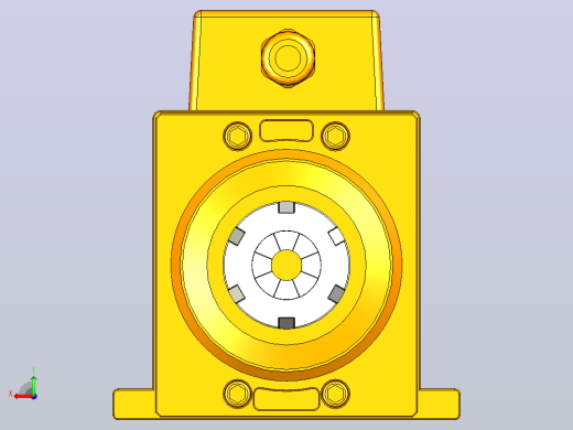 DJ90-ER32（双头）木工高精雕铣系列手动换刀电主轴[DJ90-18-4.5KW-TMP-ER32]后视缩略图