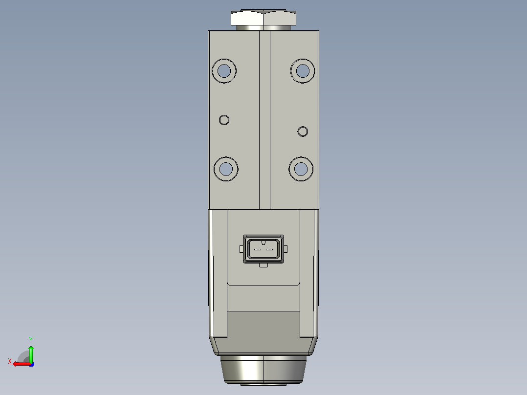 伊顿液压元件DG4V-3-A-KUP4-60-DC-ROCK后视图