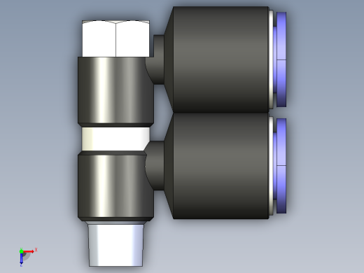 PHT(2) 串联直角(2)[PHT10-01(2)]俯视缩略图