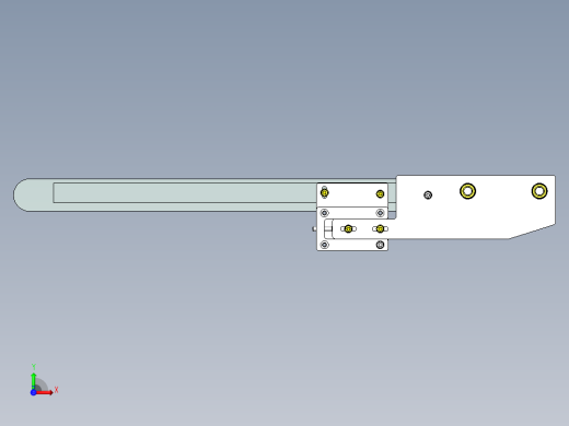 圆皮带机构前视缩略图