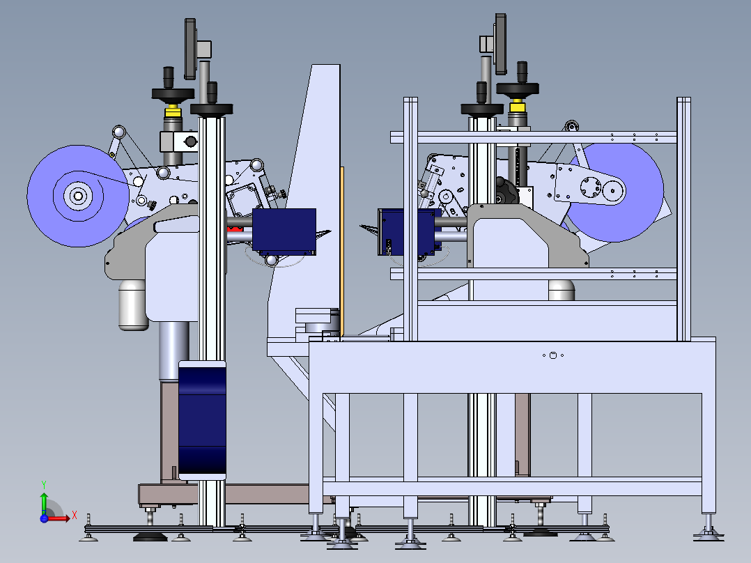 立式分箱机 sw18前视图