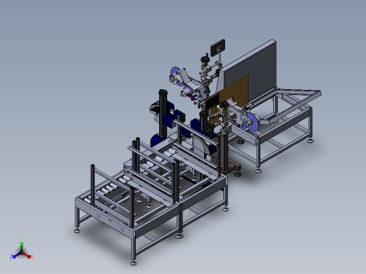 立式分箱机 sw18正等轴测缩略图