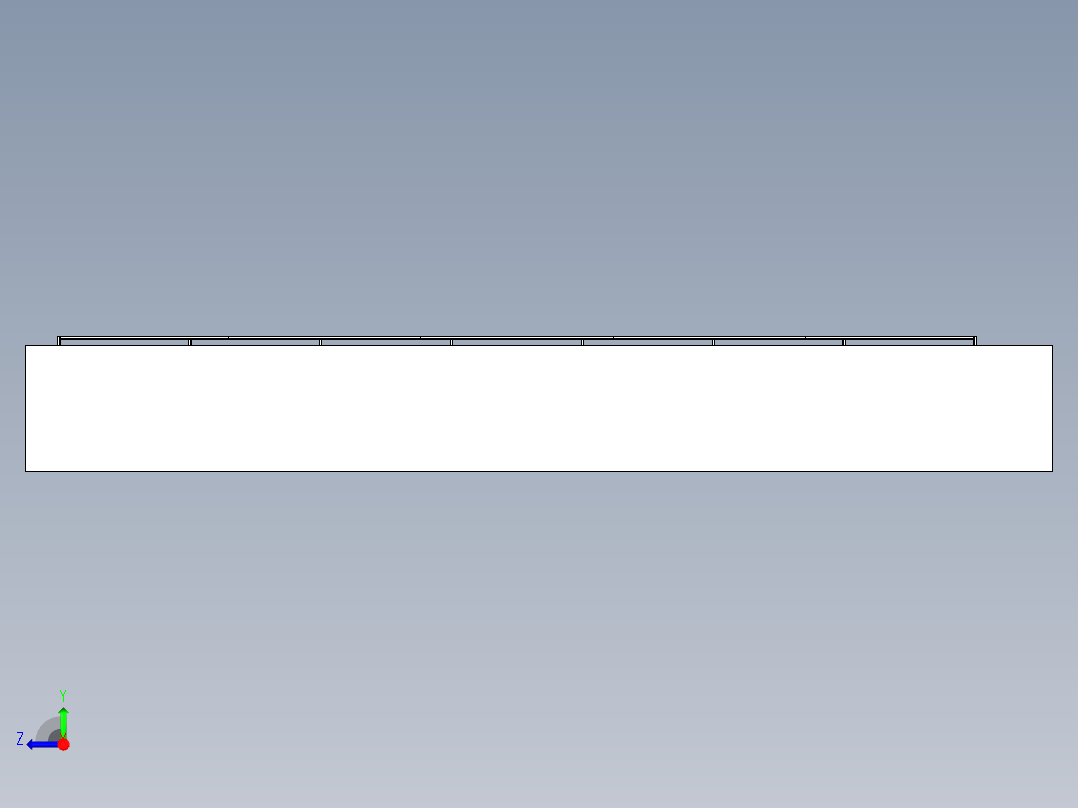15米方管焊接板链输送线3d图纸 板链输送线工作台3d图纸 三维模型右视图