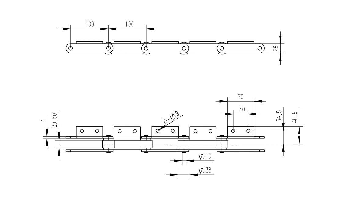 15米方管焊接板链输送线3d图纸 板链输送线工作台3d图纸 三维模型
