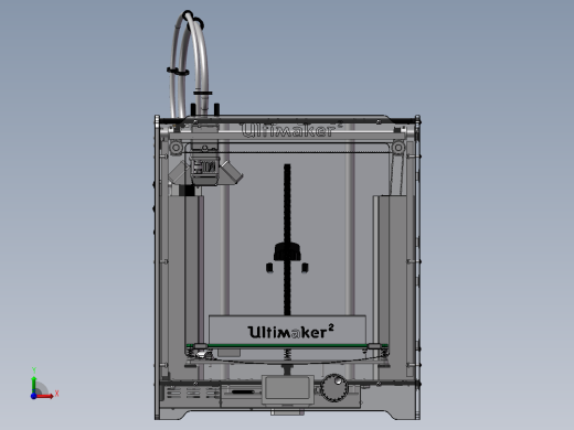 B38-全套Ultimaker 2 3D打印机前视缩略图