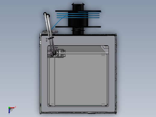 B38-全套Ultimaker 2 3D打印机俯视缩略图