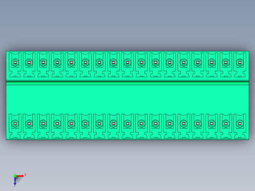 DEGSON 15EDG 系列 3.5mm 插拔式接线端子 FullPack-15EDGVT-3.5-34P-14-00AH俯视缩略图