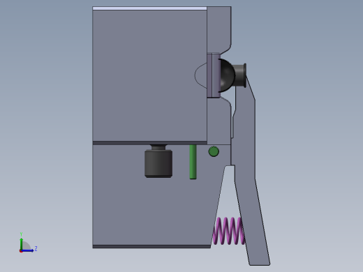 辅助测量检具左视缩略图