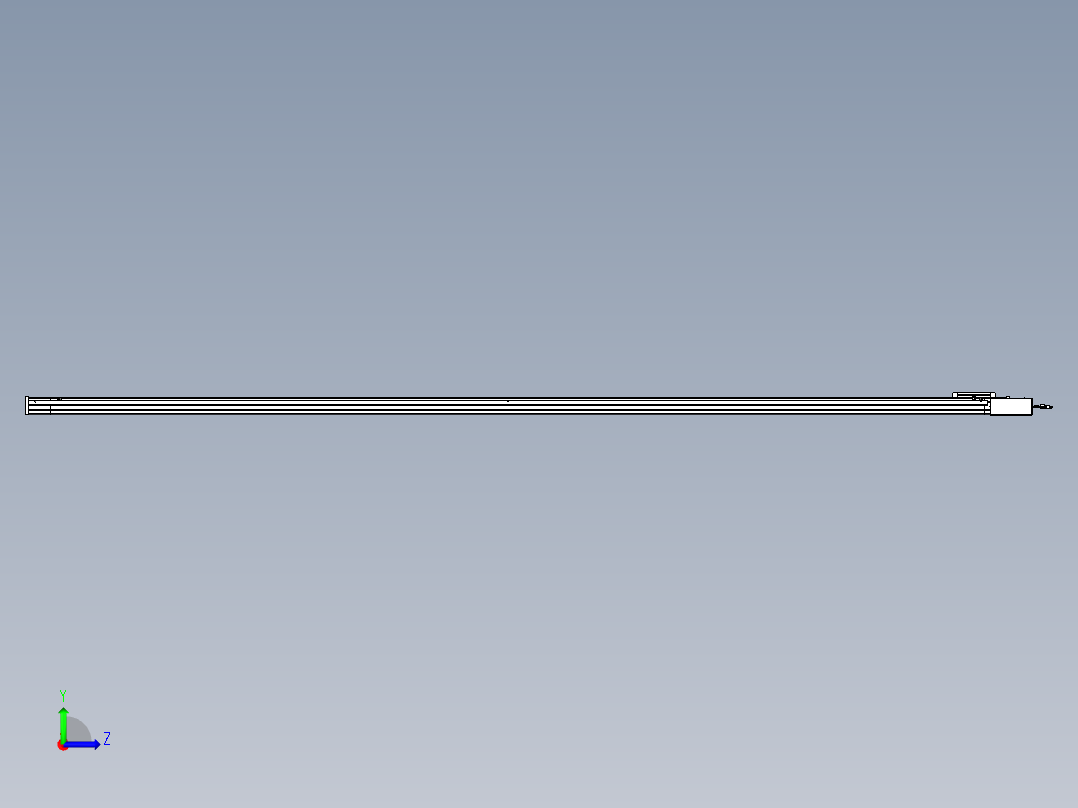 威洛博LB.GB同步带传动--欧规系列LB6A-L65-S3500-BR左视图