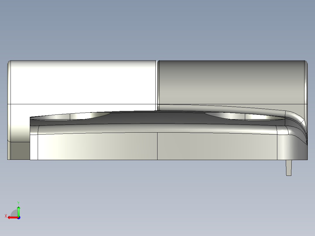 型材-KJN 25-45 DETACHABLE COMBI HINGE LEFT 095K2545L00后视图