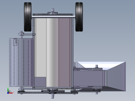 打瓜收获机破皮取籽机构的设计【三维SolidWorks】前视缩略图