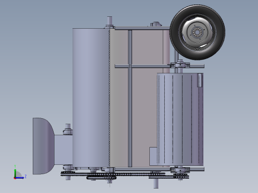 打瓜收获机破皮取籽机构的设计【三维SolidWorks】左视缩略图