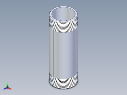 聚氯乙烯配件33-Sch80_Nipple_MPTxMPT_861-345_3in x 10in