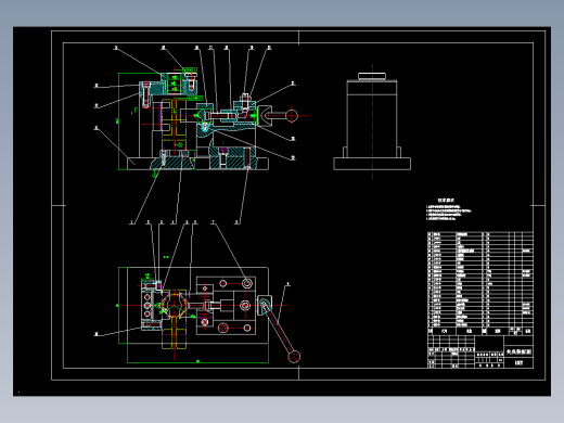831005拨叉加工工艺及钻Φ22花键孔夹具设计【方案2】