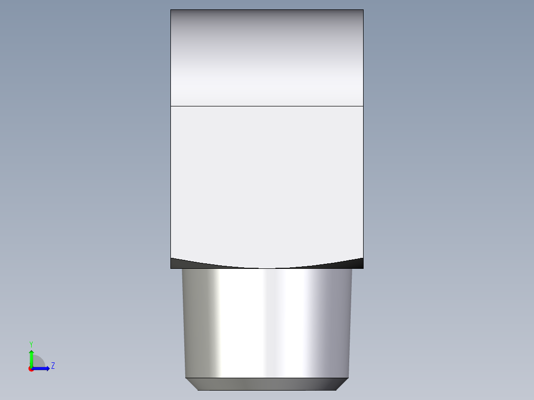 卡套式工业通用硬管接头EO_Male_stud_elbow_WE12LMCFX左视图
