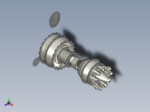 喷气发动机结构