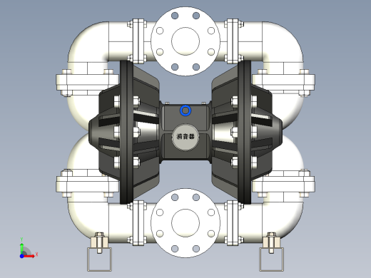 气动隔膜泵 17款前视缩略图