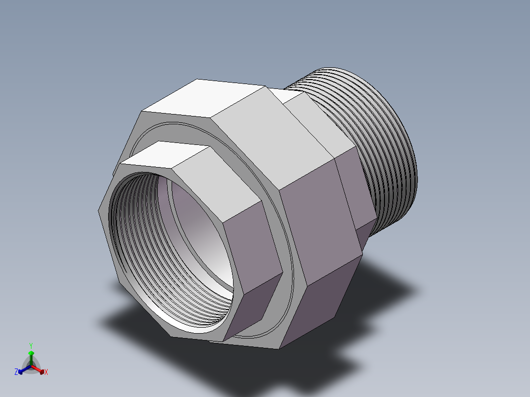 活接-等径内外丝直通 DN50