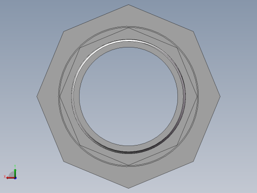 活接-等径内外丝直通 DN50后视缩略图