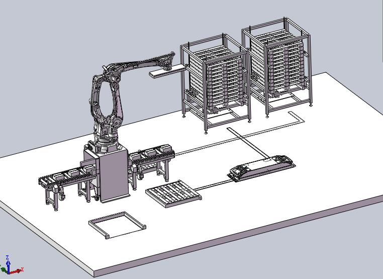 码垛AGV搬运方案