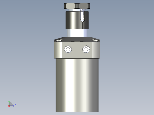 KOSMEKLHS0750-GR-Y30多系列多零件图纸模型左视缩略图