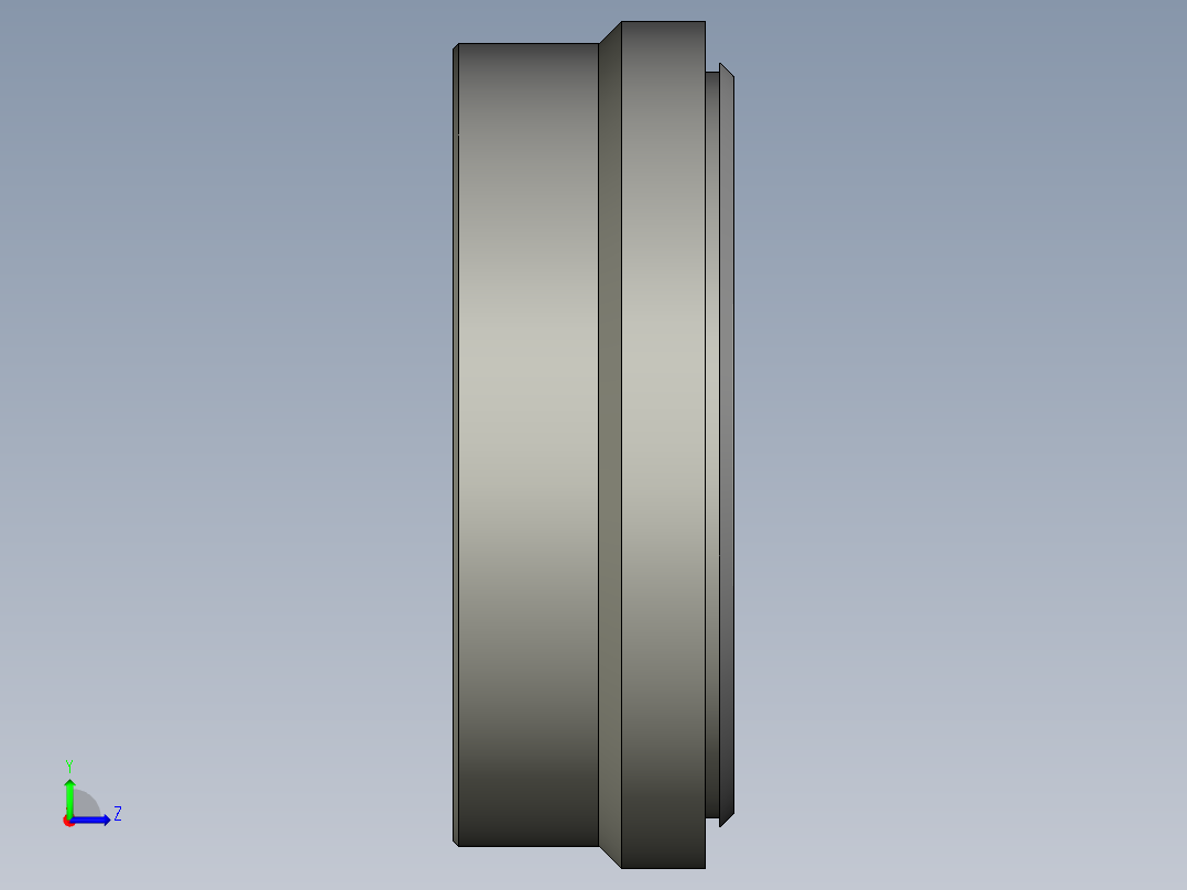 卡套式工业通用硬管接头20_tu-s左视图