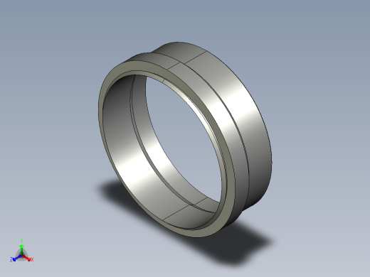 卡套式工业通用硬管接头20_tu-s正等轴测缩略图