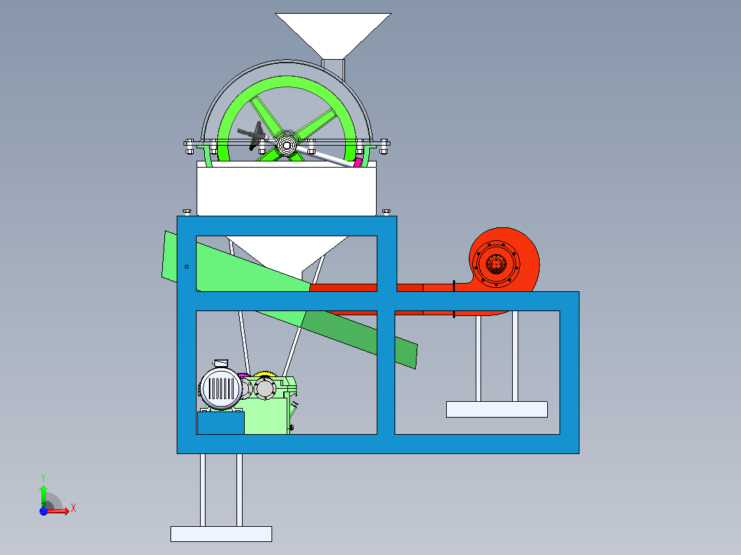 核桃剥壳机-0416前视图