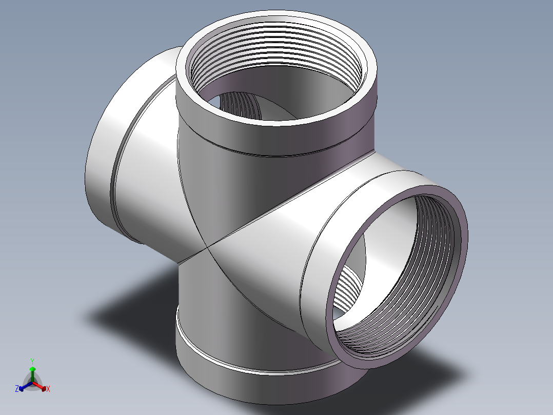 四通-等径内丝 DN50