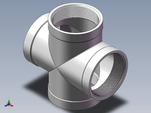 四通-等径内丝 DN50