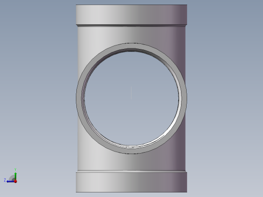 四通-等径内丝 DN50右视缩略图