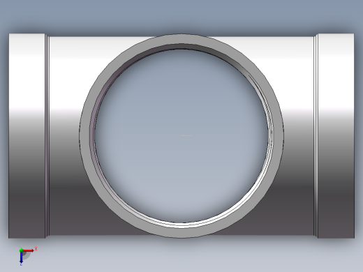 四通-等径内丝 DN50俯视缩略图