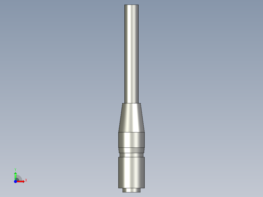 基恩士CV-C3camera_kc图纸模型前视图