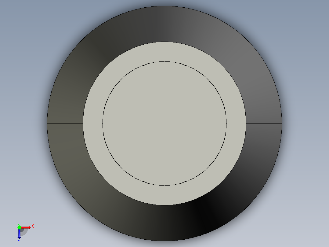 基恩士CV-C3camera_kc图纸模型俯视图