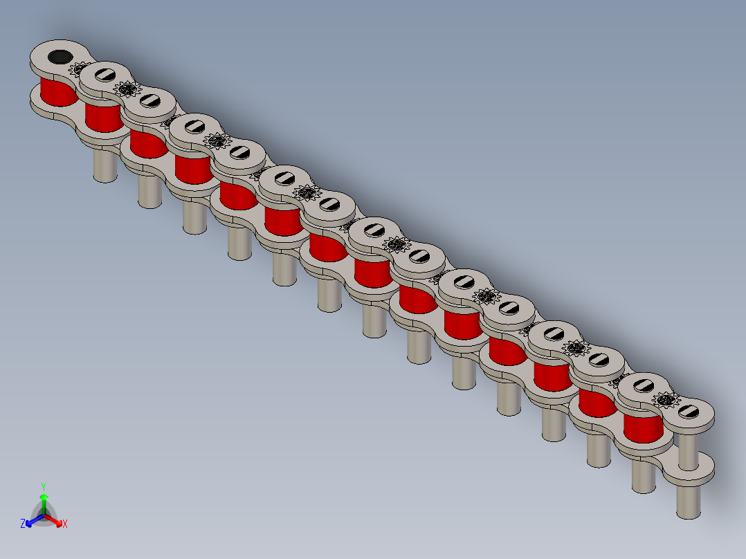 带销滚子链 --stp