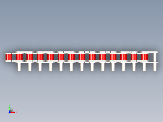 带销滚子链 --stp前视缩略图