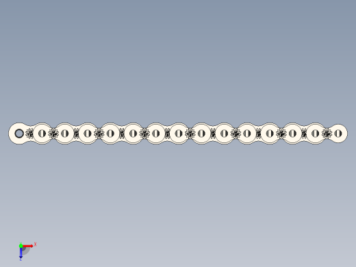 带销滚子链 --stp俯视缩略图