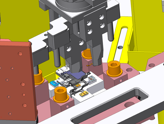 电池裁切上下料设备step
