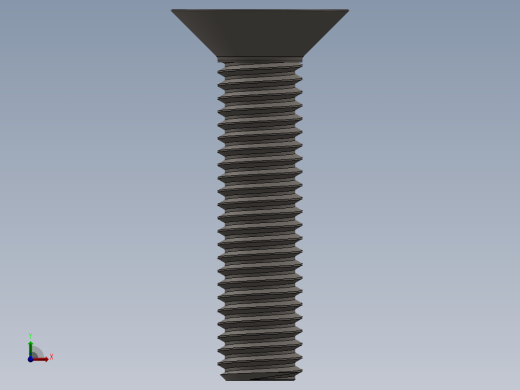 Screw_ISO_10642_M8x35_A2.SLDPRT前视缩略图
