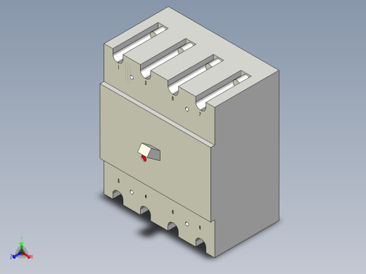 德力西电气-DZ20Y-100 4P