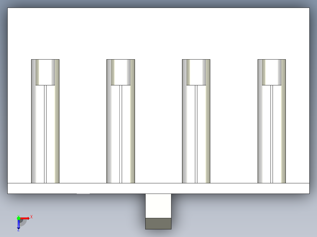 德力西电气-DZ20Y-100 4P俯视图